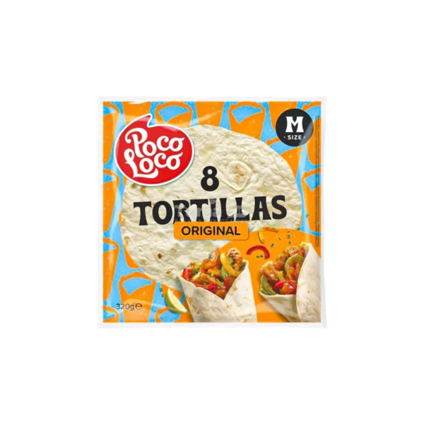 Poco Loco Original Tortillas 320g