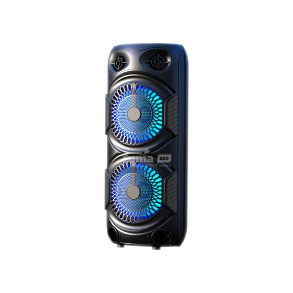 Sayona Portable Dual 8 Inch Party Speaker with RGB Lighting (SPT-1332BT)