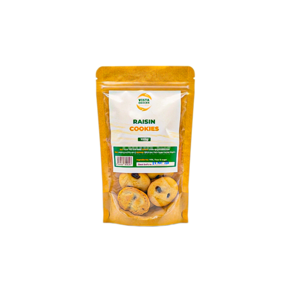 Vista Snacks Raisin Cookies 100g