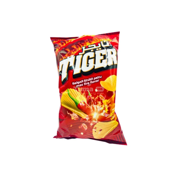 Tiger Max Fire Chili Potato Chips 115g