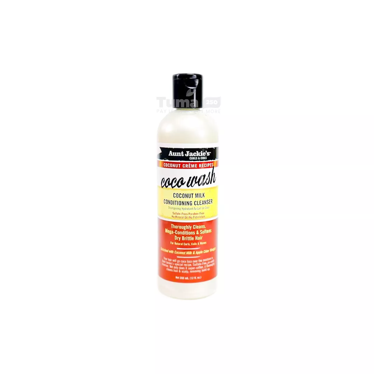 Aunt Jackies's Coco Wash Coconut Milk Conditioning Cleanser 355ml