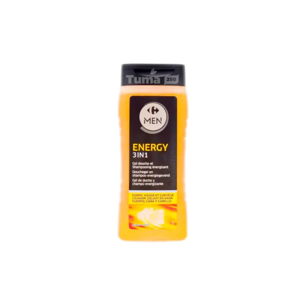 Carrefour Men Energy 3-in-1 Shower Gel 300ml