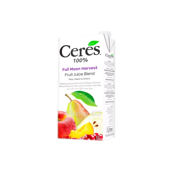 Ceres 100% Full Moon Harvest Fruit Blend Pear, Peach & Cherry 1L