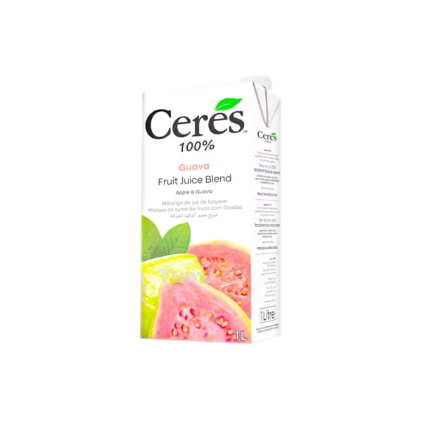 Ceres 100%  Guava Fruit Juice Blend Apple & Guava 1L