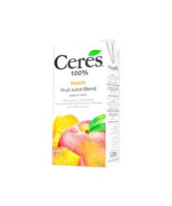 Ceres 100% Peach Fruit Blend (Apple & Peach) 1L