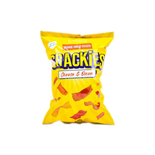 Sweetunda Crackies Orange Sweet Potato Cheese & Onion 120g