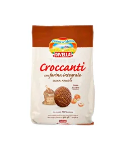 Divella Croccanti with wholemeal flour cocoa and hazelnuts 300g
