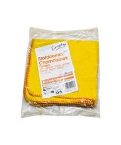 Everyday Yellow 100% Cotton Dusters 40x40cm 4 Packs