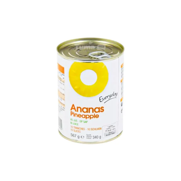Everyday Pineapple Slices in Juice 567g
