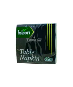 Falcon Black Table Napkin 33 x 33cm 50pcs