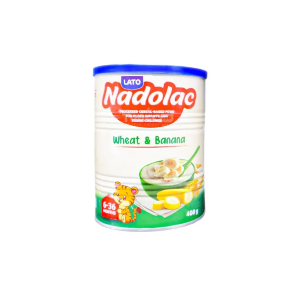 Lato Nadolac Wheat & Banana cereal For Kids (6-36 Months) 400g