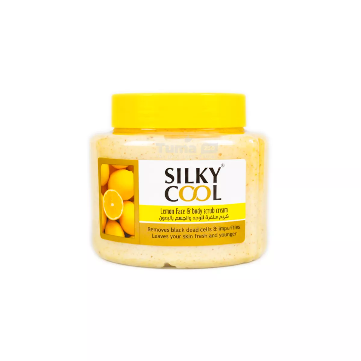 Silky Cool Extra Lemon Face & Body Scrub 50ml