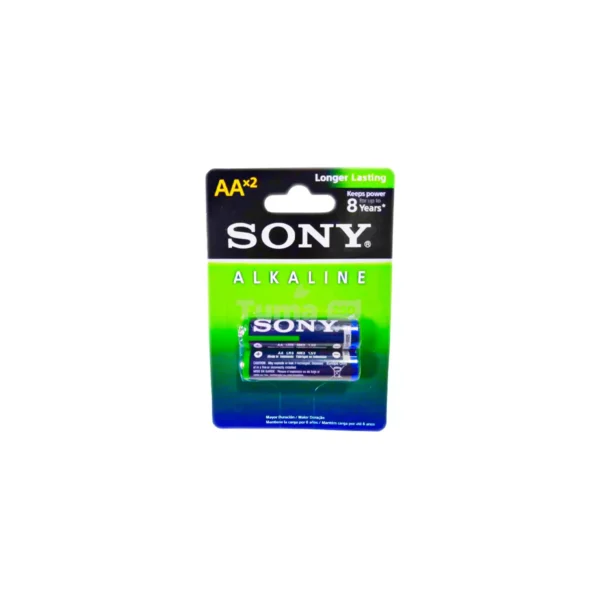 Sony Alkaline Battery Cells AAx2