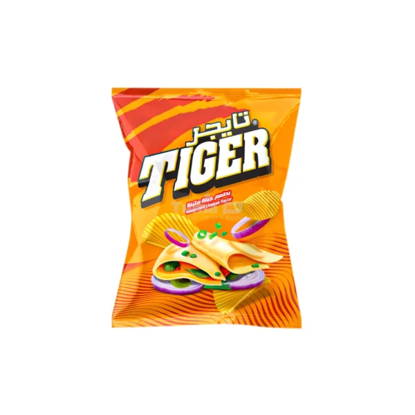 Tiger Seasoned Cheese Potato Chips 115g