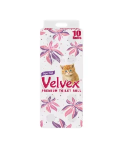 Velvex Super Soft Premium Tolet Paper 10rolls