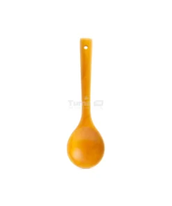 Natural Wooden Serving Spoon brings rustic elegance and practicality to your dining table. Crafted from high-quality wood, it is smoothly polished for durability and a refined finish. In addition, the deep, rounded bowl makes serving easy and efficient. It is ideal for portions of grains, vegetables, and sauces. As a result, it helps protect delicate cookware from scratches. Moreover, the ergonomic handle ensures a comfortable and secure grip during use. The pre-drilled hanging hole also allows for easy and space-saving storage. Therefore, it is both practical and convenient for everyday kitchens. Furthermore, this spoon is heat-resistant and naturally antibacterial. It is a sustainable choice for home cooks who value eco-friendly kitchen tools. Key Features: Made from high-quality natural wood Smooth, polished finish for durability Deep bowl for easy serving of food Safe for non-stick and delicate cookware Ergonomic handle for comfortable grip Heat-resistant and naturally antibacterial Hanging hole for easy storage Overall, this utensil combines sustainability, comfort, and functionality. Therefore, the Natural Wooden Serving Spoon is an essential addition to any modern kitchen.
