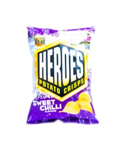 Trpoical Heat Heroes Potato Crisps Sweet Chill Flavour