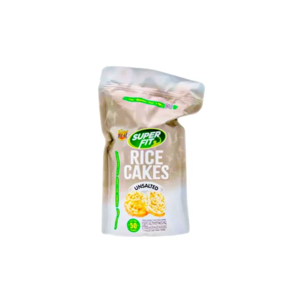 Tropical Heat Super Fit Rice Cakes Fruit Unsalted 150g