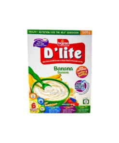 Bigtree D'lite Stage 1 Baby Banana Cereal with Milk 6+ Months