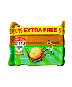Britannia Football Chocolate Flavoured Sandwich Biscuits 96g +50% Free