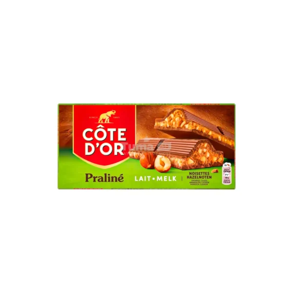Cote D'or Praline Milk Chocolate 200g
