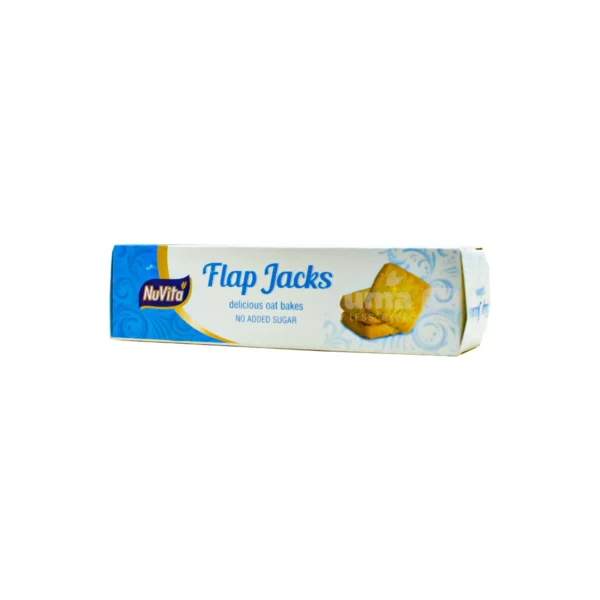 NuVita Flap Jacks No Added Sugar Oat Bakes 200g