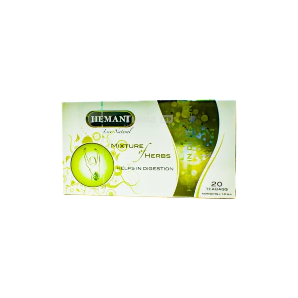 Hemani Live Natural Mixture Of Herbs 20 Tea Bags