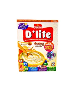 Bigtree D'lite 6+ Months Stage 1 Baby Honey Cereal with Milk 250g