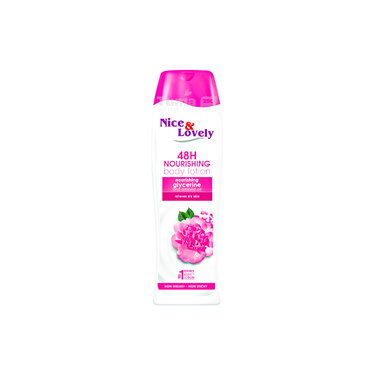 Nice & Lovely 48H Nourishing Body Lotion Nourishing Glycerine and Almond Oil 600ml