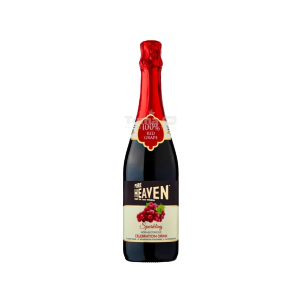 Pure Heaven Non-Alcoholic Sparkling Red Grape Celebration Drink 750ml
