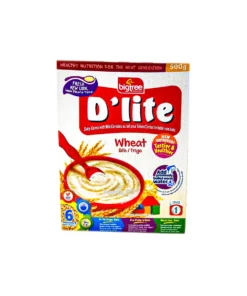 Bigtree D'lite 6+ Months Stage 1 Baby Wheat Cereal with Milk 500g