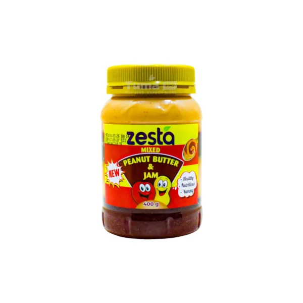 Zesta Mixed Peanut Butter & Jam 400g