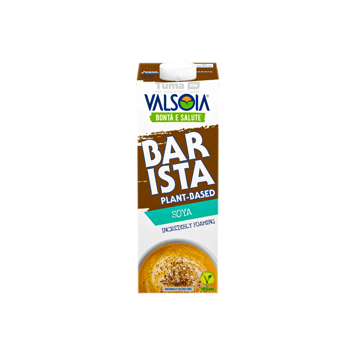 Valsoia Bontà e Salute Plant-Based Barista Soya Milk 1L