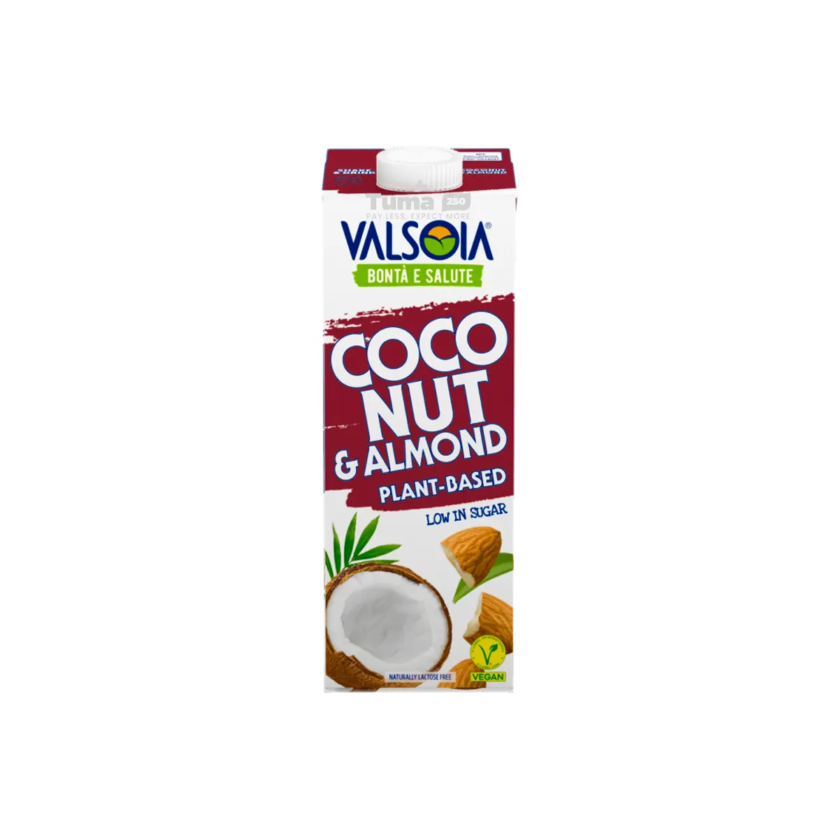alsoia Bontà e Salute Plant-Based Low In Sugar Coconut & Almond Milk 1L