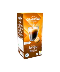 Graindor Piano Lungo Nespresso Capsules 20 Packs x 5.2g (104g)