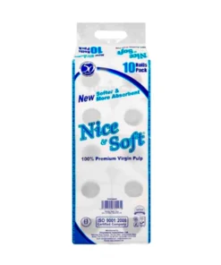 Nice & Soft 100% Premium Virgin Toilet paper 10pcs