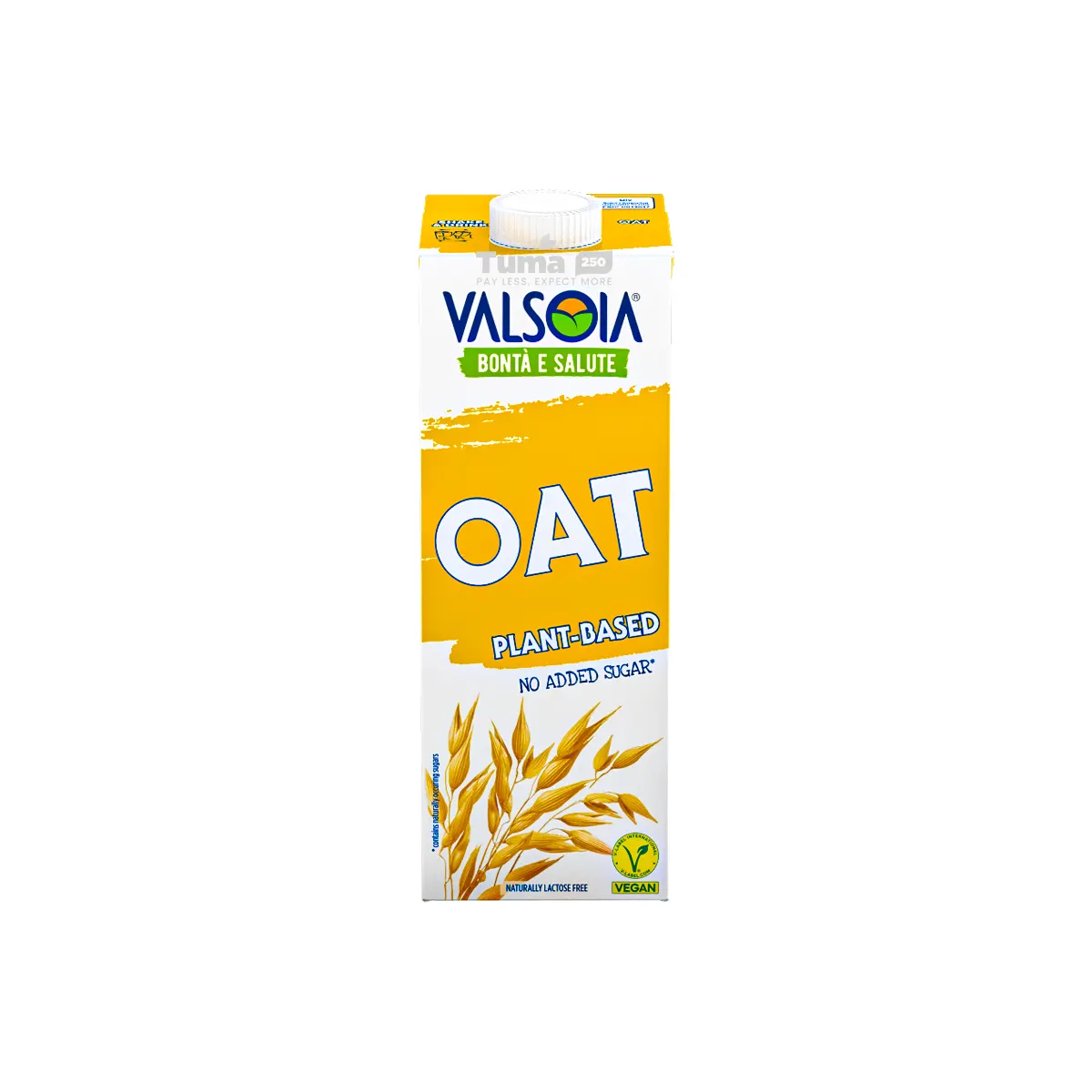 Valsoia Bontà e Salute Plant-Based No Added Sugar Oat Milk 1L