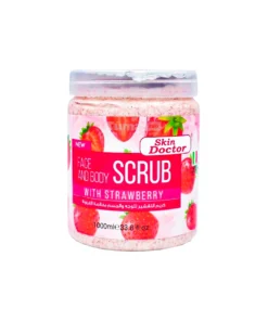 New Skin Doctor Face & Body Scrub With Strawberry 1L