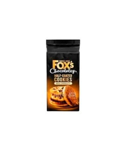 Fox's Chocolatey Half-Coated Cookies Milk Chocolate 180g