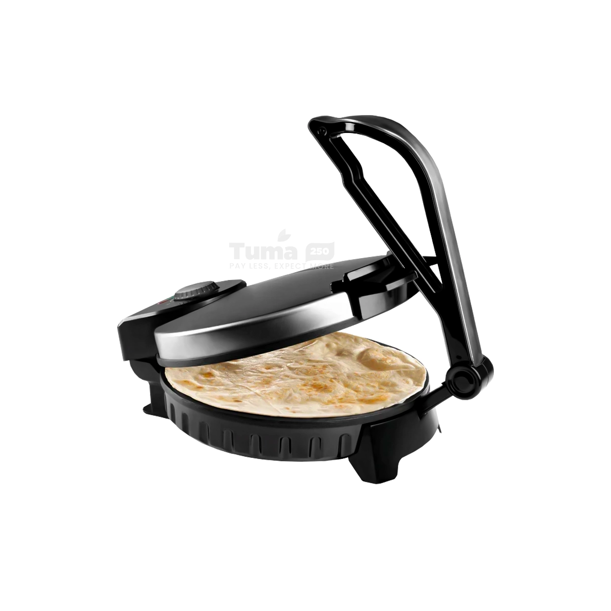 Sayona 10" Non-Stick Surface Roti & Tortilla Maker (SRM-4587) - Image 2