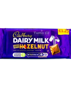 Cadbury Dairy Milk Chopped Hazelnuts 120g