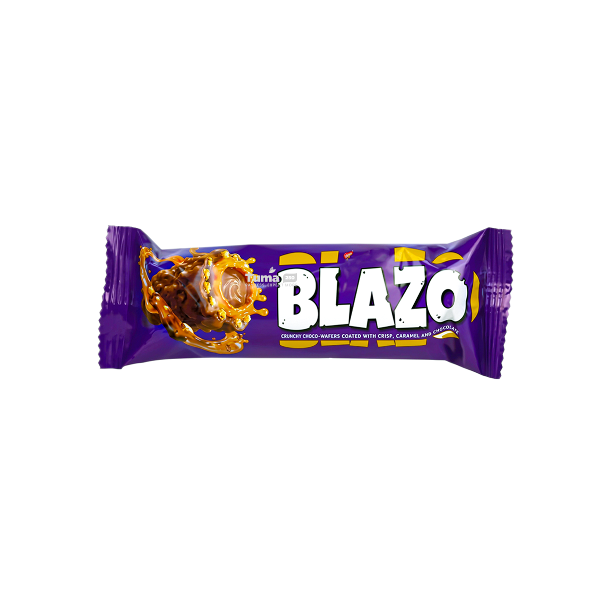 Novy Blazo Crunchy Choco-Wafers Coated With Crisp Carmel & Chocolate 18g