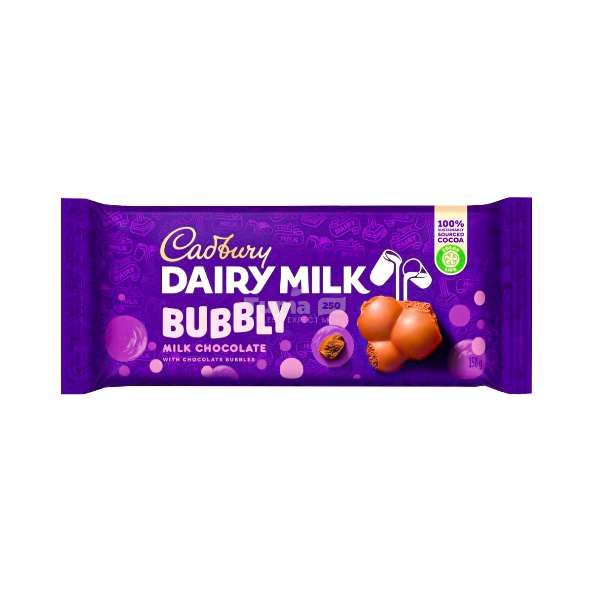 Cadbury Dairy Milk Bubbly Milk Chocolate 150g