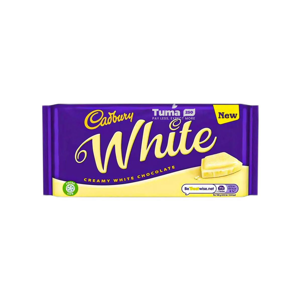 Cadbury White Creamy White Chocolate 90g