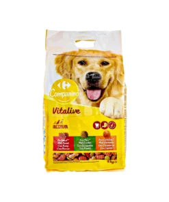 Carrefour Companino Vitalive Beef, Peas & carrots Dry Dog Food 4kg