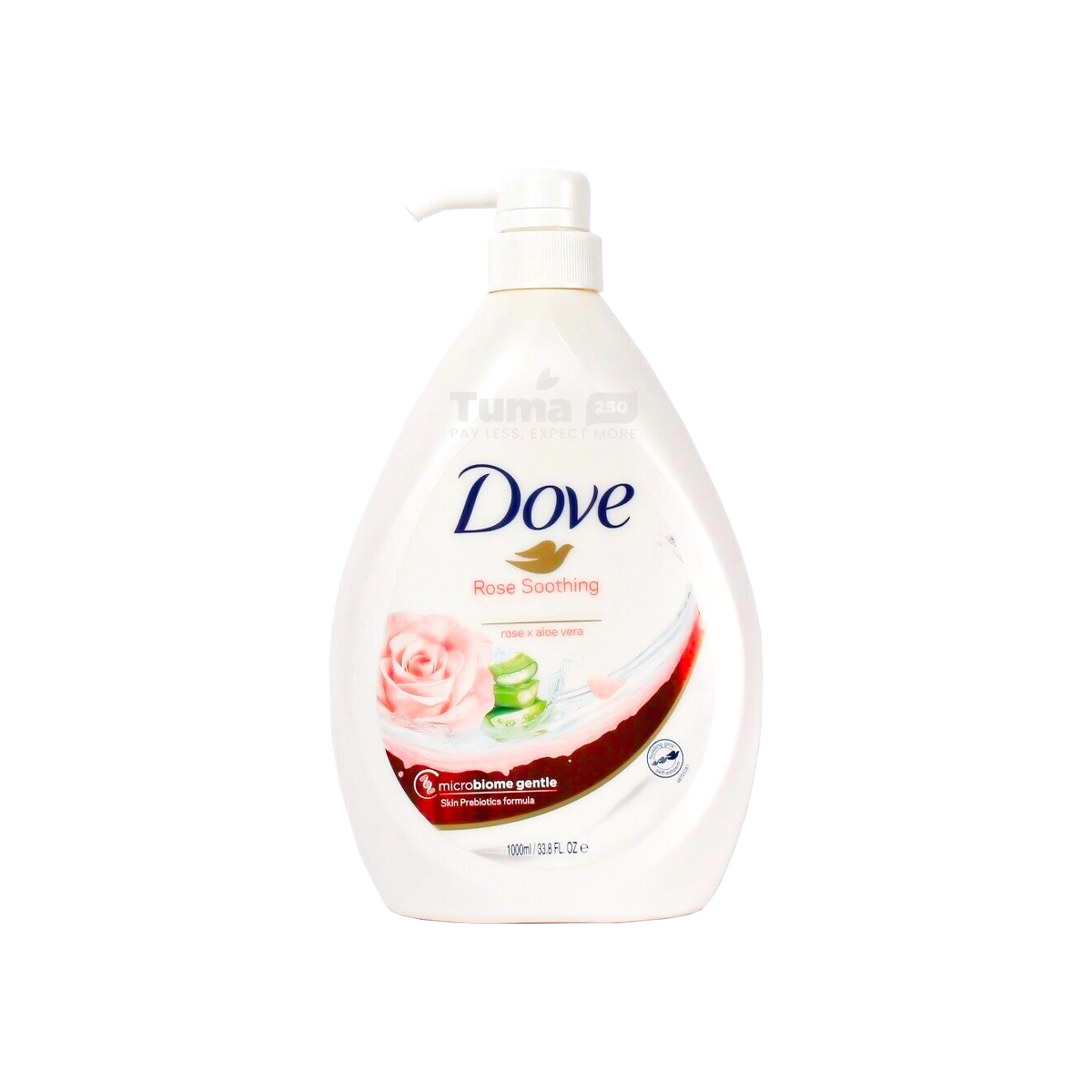 Dove Rose & Aloe Vera Body Wash 1L