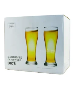 Exquisite Beer Glassware 6pcs
