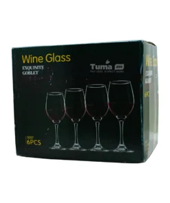 Exuisite Goblet Wine Glass 6pcs