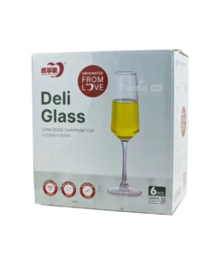 Deli Liona Series Champagne Glass 250ml 6pcs