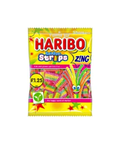 Haribo Rainbow Strips Zing 130g